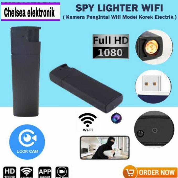 SPY CAMERA MODEL LIGHTER 4K 1080P WIFI K6 HIDDEN CAMERA IP CAM KAMERA