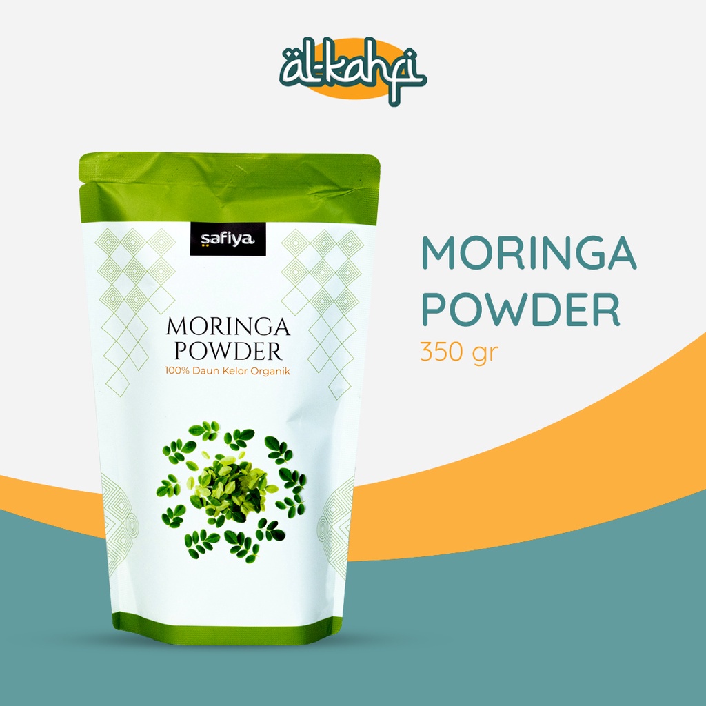 Serbuk Daun Kelor 350 Gram Bubuk Moringa Powder Safiya Herbal Original