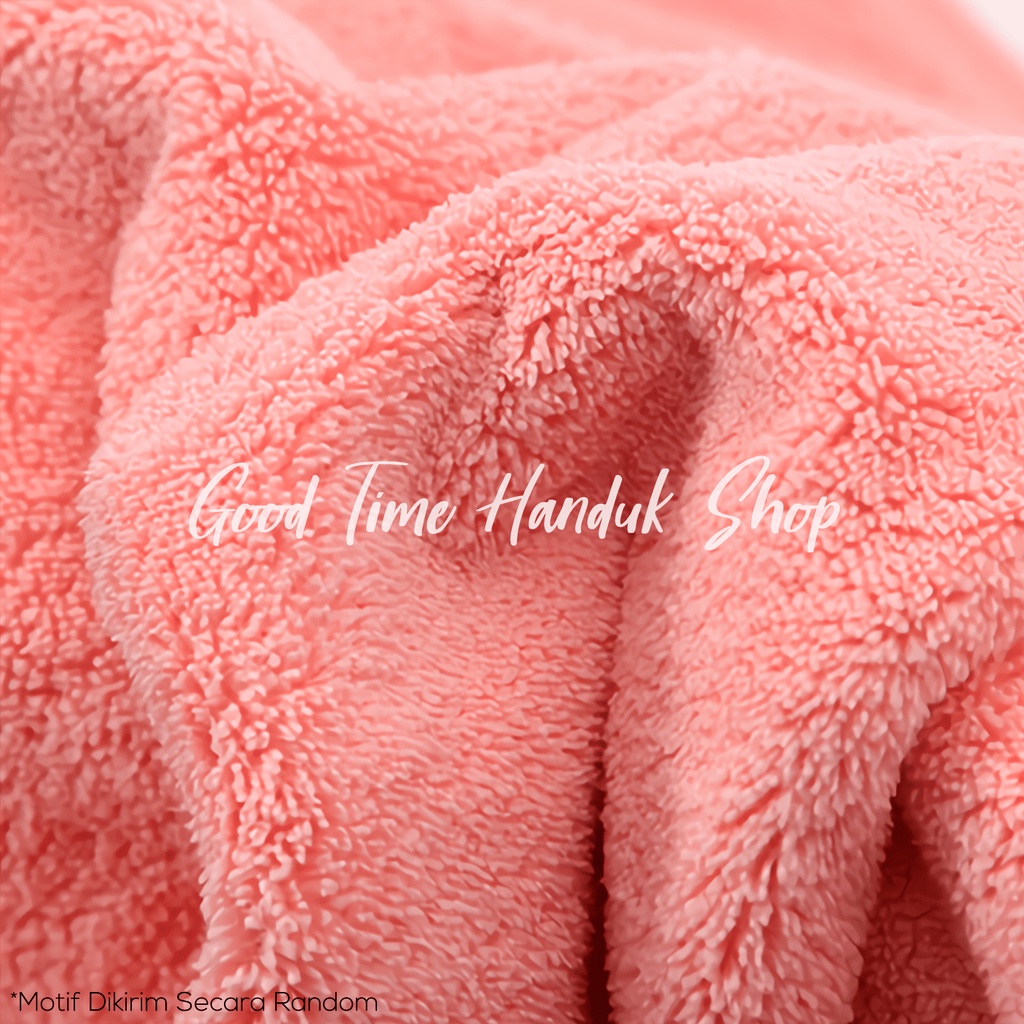 Handuk Muka 35x75cm / Handuk Anak 50x100cm / Handuk Mandi Dewasa 70x140cm Handuk Kuping Microfiber Motif Random Serap Air Quicky Dry Towel