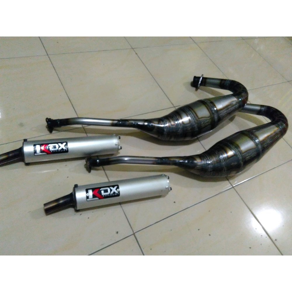 Knalpot ABRT20 Ninja 2tak Ninja R Ninja RR Ninja SS dengan bahan plat galvanis super pro