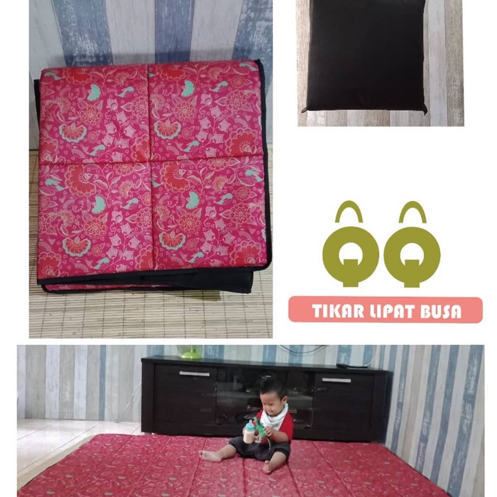 Tikar - Grosir Tikar Karpet Lipat Microsatin+Busa+Anti Air