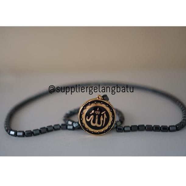 Asli ori sinal Kalung Ginsamyong  Lafaz ALLAH GOLD 