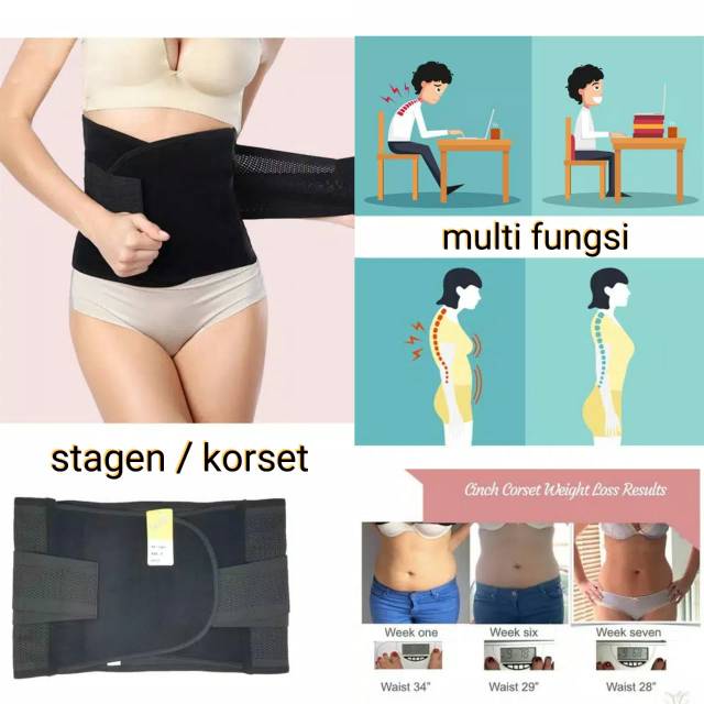 Stagen Sofie Unisex Korset Sofie Multifungsi 13801 KORSET STAGEN SOFIE MULTI FUNGSI MENEKAN LEMAK SETALAH MELAHIRKAN