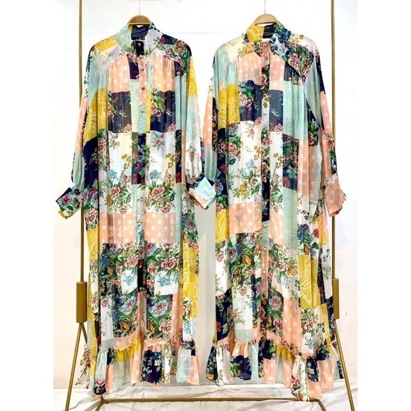 BANGKOK FLORAL DRESS- GAMIS