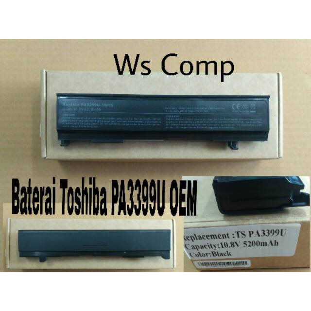baterai Toshiba PA3399U OEM