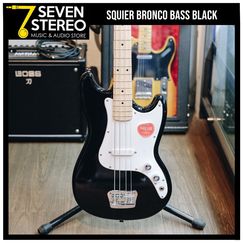 Squier Affinity Bronco Bass Black