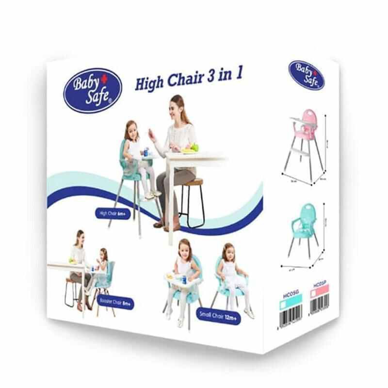 Baby Safe High Chair 3in1 HC05 (Tersedia varian warna)