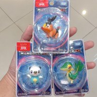 Moncolle Oshawott Moncolle Snivy Moncolle Tepig 4cm Figure Oshawott Figure Snivy Figure Tepig Hadiah