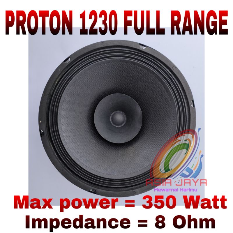 Speaker Proton 12 Fullrange Proton 1230 Full range
