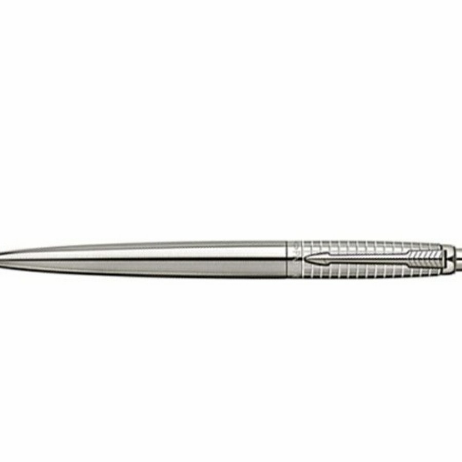 

PS-Pulpen Parker Jotter Premium Stainless Steel CT BP Free Grafir Nama