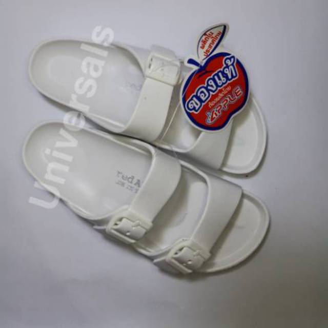 RED APPLE SANDAL DOUBLE STRAP UNISEX ORIGINAL THAILAND MURAH - BG2562 QR0255-6