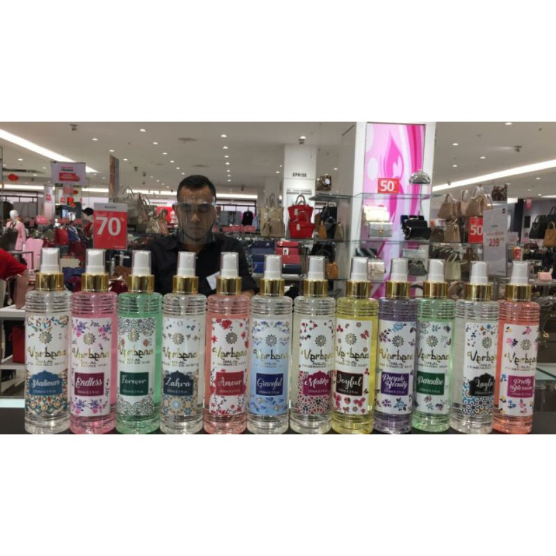 verbana fragrance mist 250ml unisex