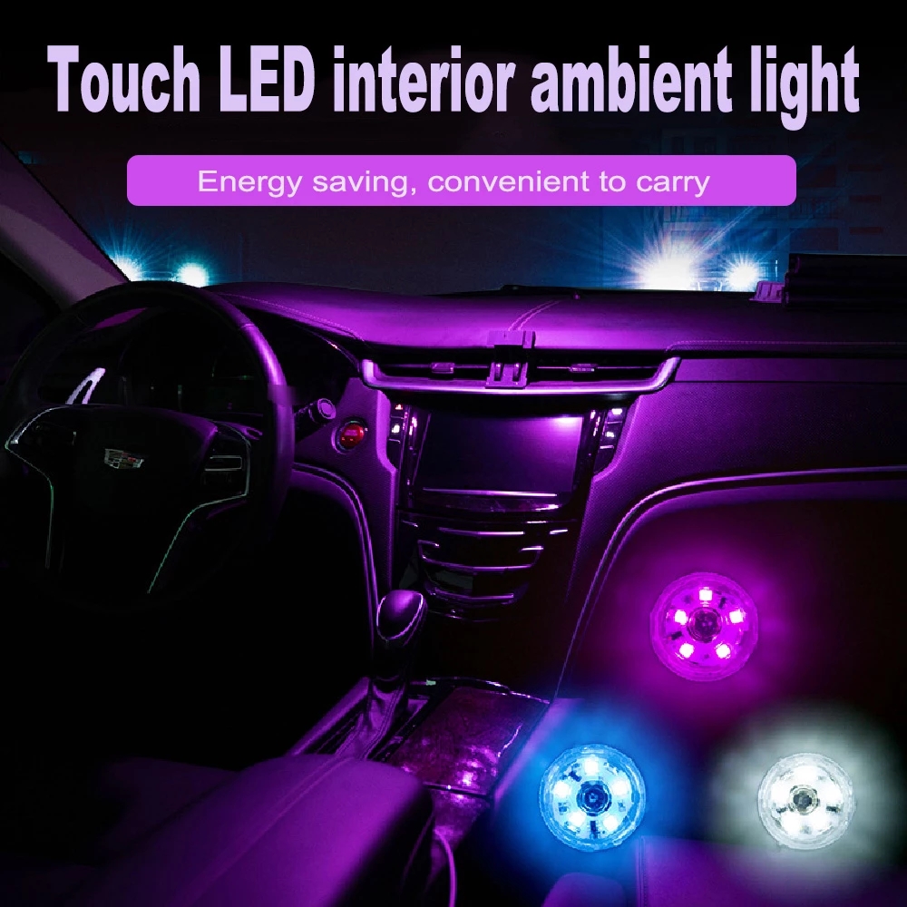 [ Car Interior Touch Light ] [ Automotive Touch Switch Light Lamp ] [ Car Roof Ceiling Lamp Car Lighting Accessories ]