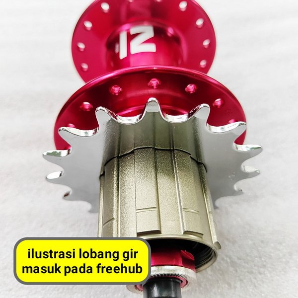 Sprocket-Gear-Cog Single 15T Baru