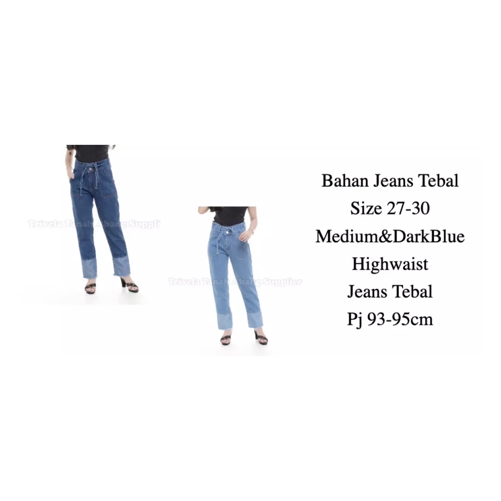 Alea Boyfriend Jeans Wanita