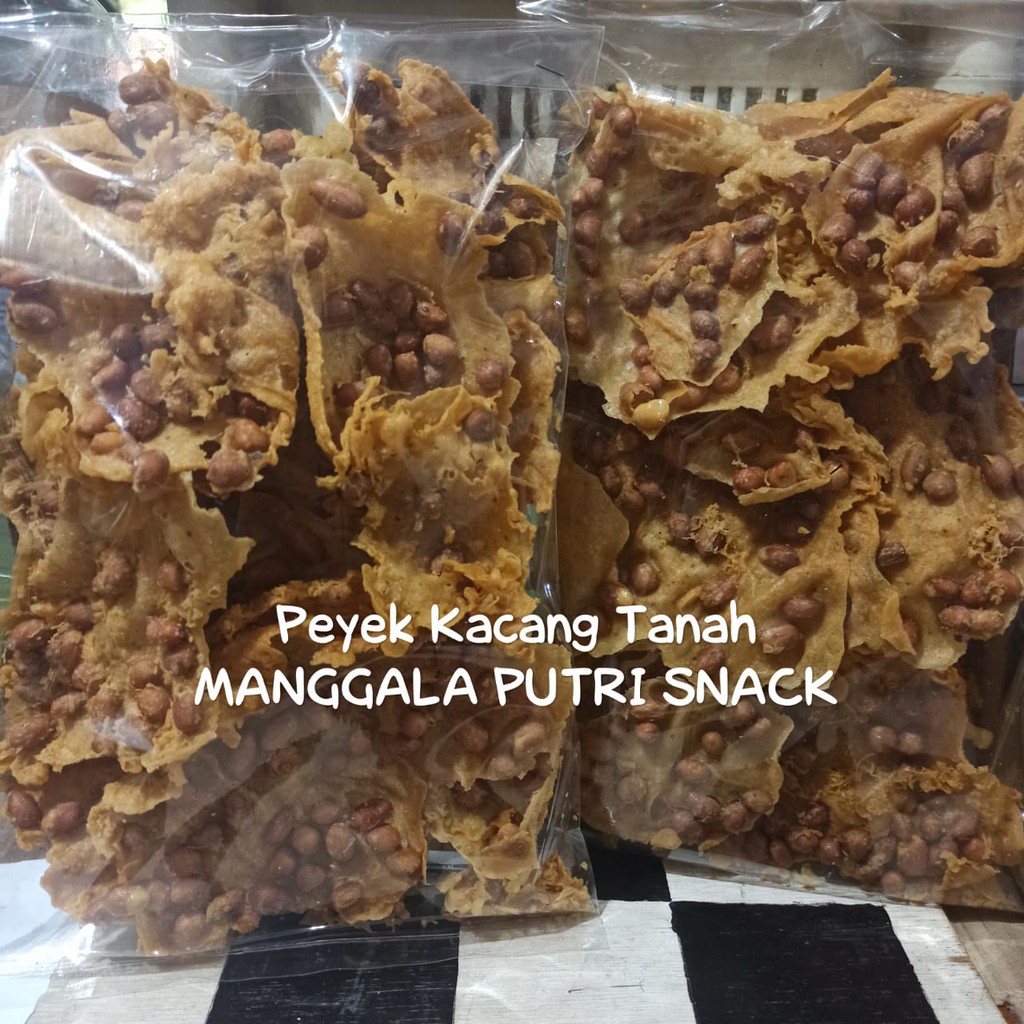 

300 GRAM PEYEK KACANG/ KRIPIK KACANG/ REMPEYEK KACANG/ PEYEK KACANG IJO/PEYEK KACANG TANAH KHAS SOLO