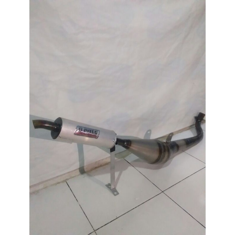 Knalpot  racing FIZ R full croom  RC100 tornado zigma alfa satria 2tak-Fiz R pernis