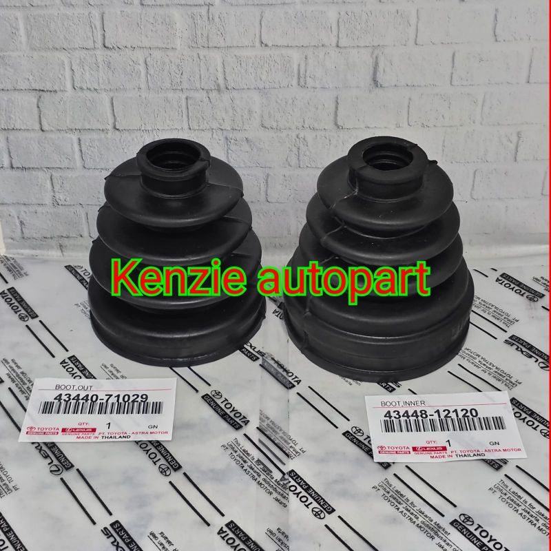 BOOT AS RODA CV JOINT LUAR DALAM TOYOTA SOLUNA TWINCAM GREAT 1SET