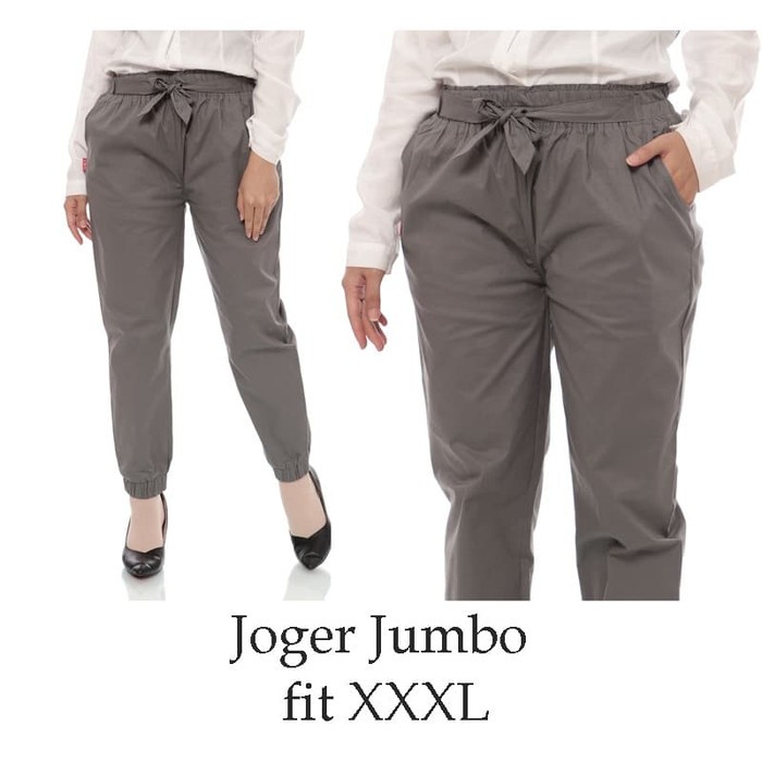  Celana  Bahan  Panjang Kerja  Kantor Wanita  Size celana  joger 