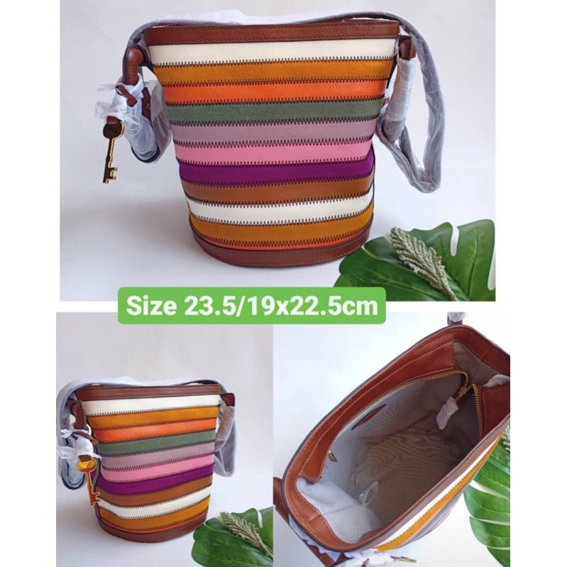 Tas Fossill jessa bucket Multi