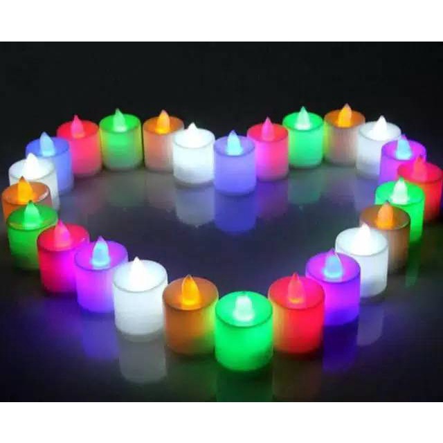 (NCS) Lilin Elektrik LED Candle Lampu Hias Electric Mini Hias Murah Pesta Natal