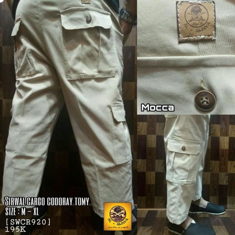 Celana Sirwal Cargo - Celana Panjang - Sirwal Teuku Wisnu