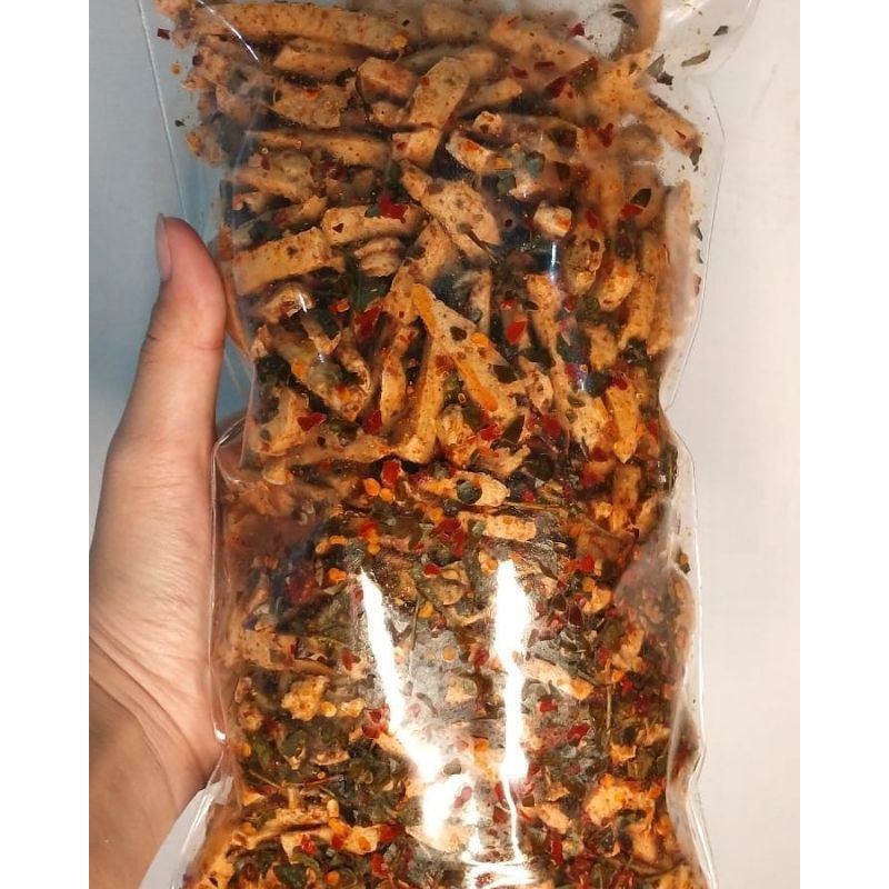 

Basreng stik Bumbu Basah Daun Jeruk 120 gram