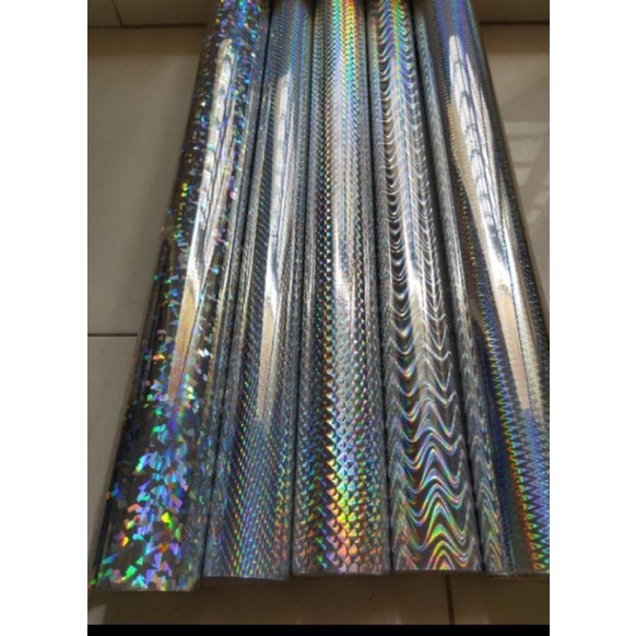 Stiker Hologram berbagai motif