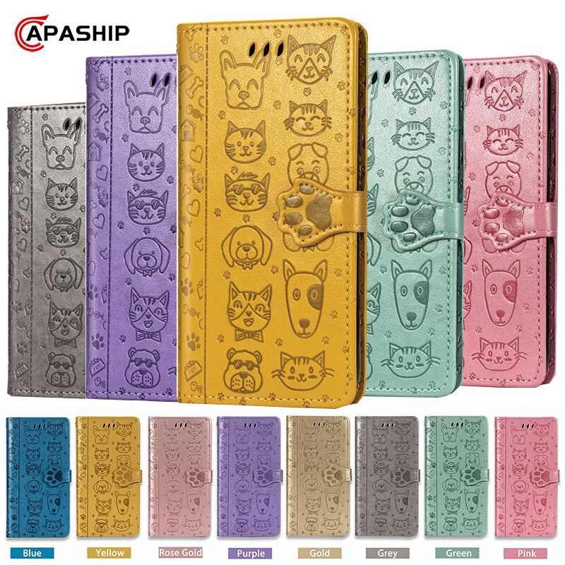 Flip Case Magnetik Bahan Kulit Motif Kartun 3d Untuk Iphone 11 Pro Max