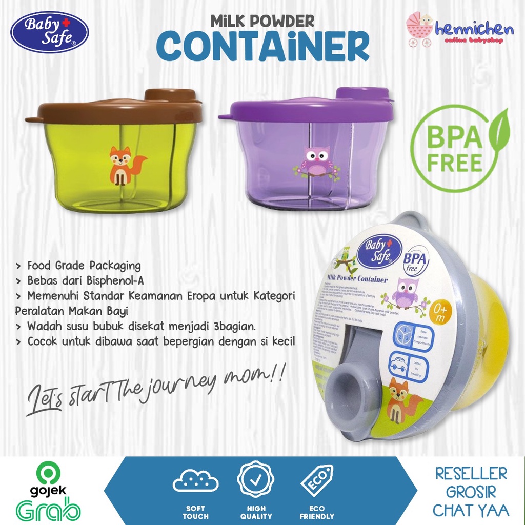 Baby Safe JP031 Milk Powder Container