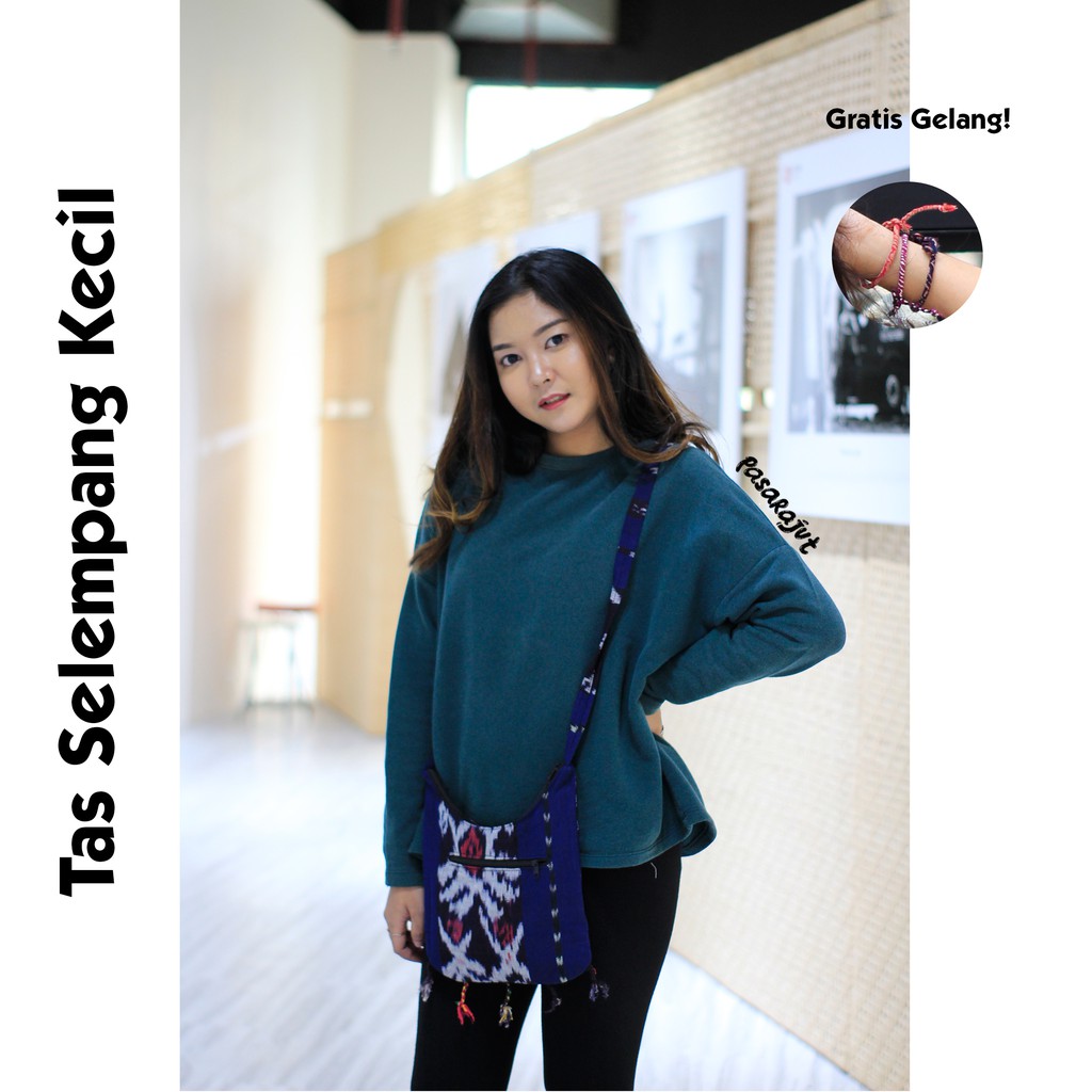 Tas Selempang Kecil (Tenunan Lombok)