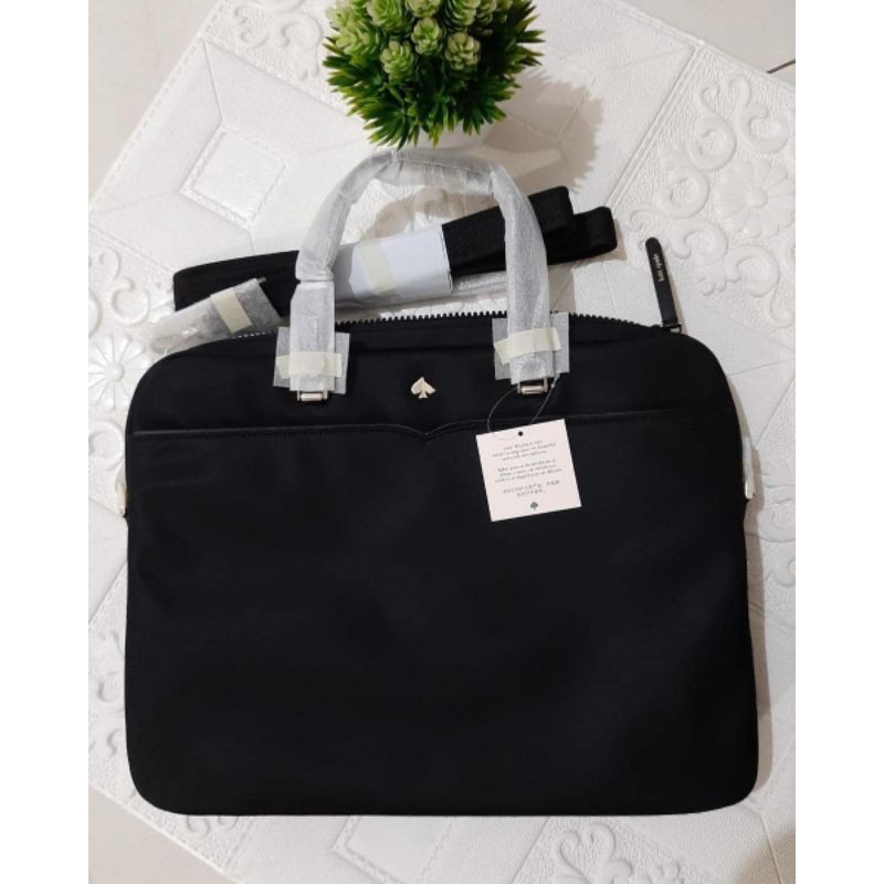 KS KATE SPADE JAE NYLON LAPTOP BLACK (ORIGINAL) SALE
