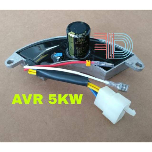 AVR GENSET 5KW 5000watt 6000watt 7500watt 8500watt ALUMUNIUM