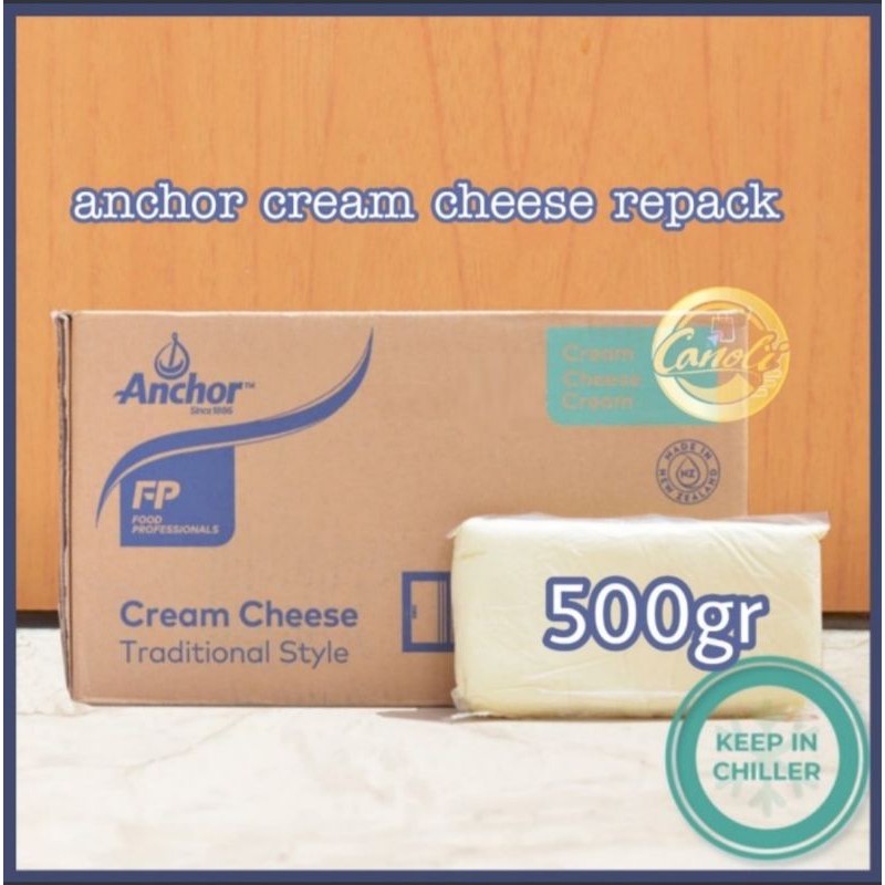 anchor cream cheese repack 500 gram