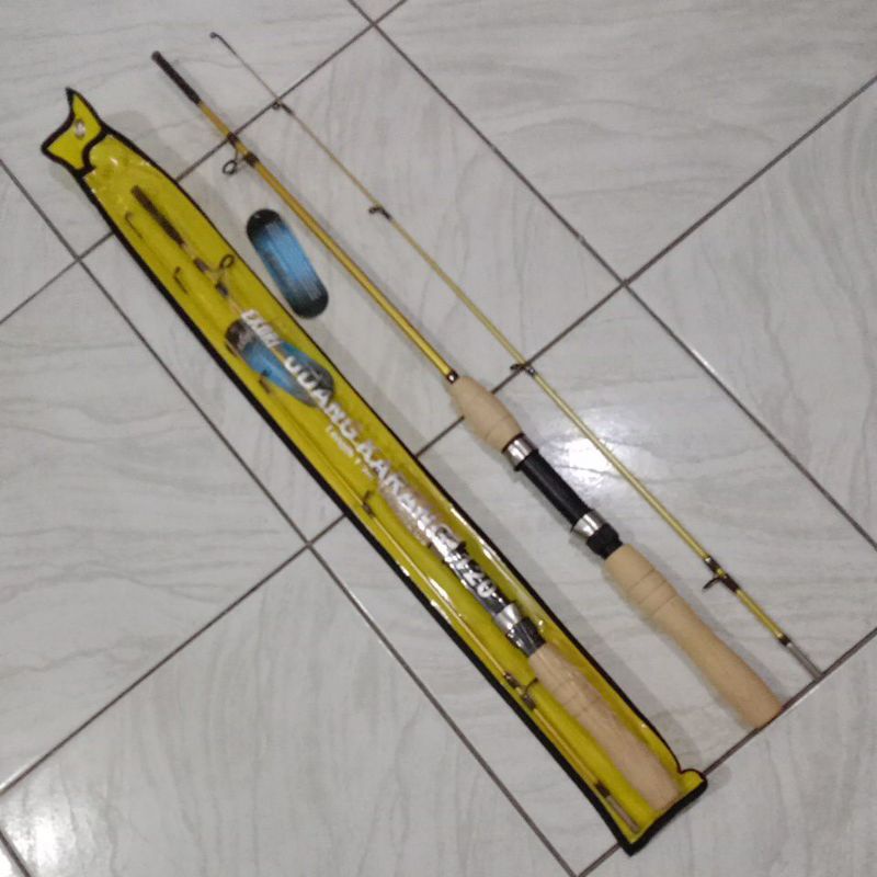 Joran fiber sambung 2 exori udang karang NEW