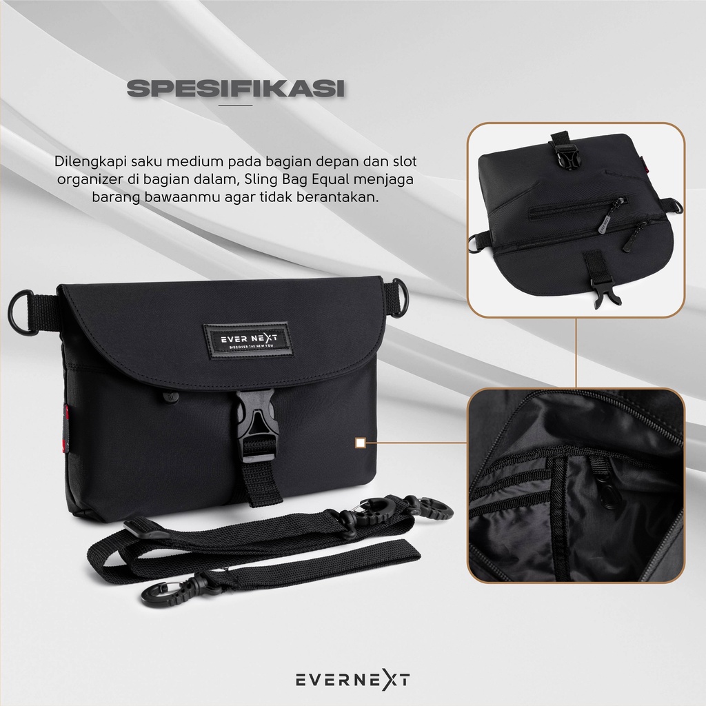 Sling Pouch Clutch Bag Tas Tangan Pegang Pria Cowok Selempang Slempang Simpel Tas Tangan Kecil Kondangan Slempang Selempang Pria Cowok Waterproof Anti Air Keren Murah