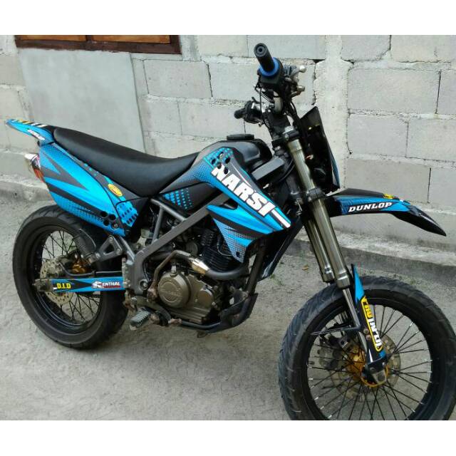 Decal Sticker Stiker Klx 150 Lama Dtracker Old Lama Shopee Indonesia