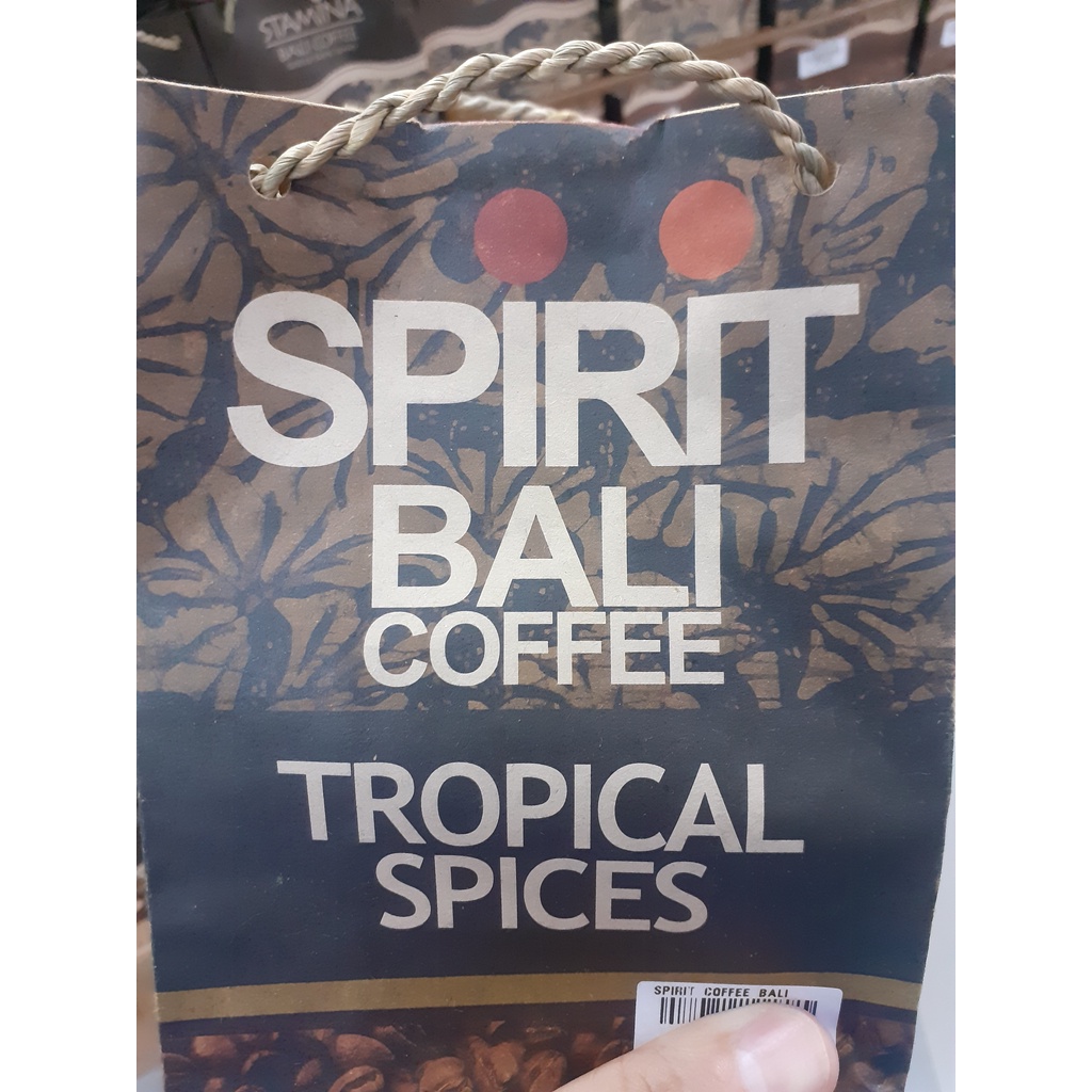 SPIRIT KOPI BALI/ SPIRIT BALI COFFEE TROPICAL SPICES BY MANGSI COFFEE ASLI KHAS BALI 200GR