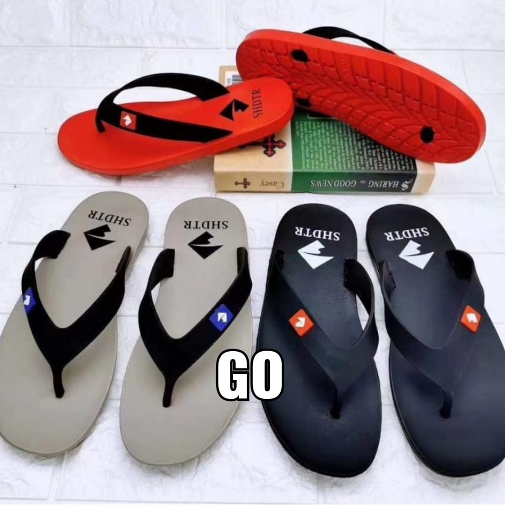 gos Import WAJIK ABU Sandal Pria Murah Japit Casual Teplek Sendal Cowok Flat Jepit