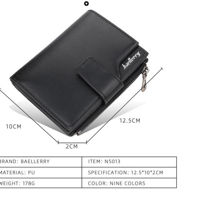 Terbaik|SQ24|Dompet BAELLERRY Lipat N5013 New