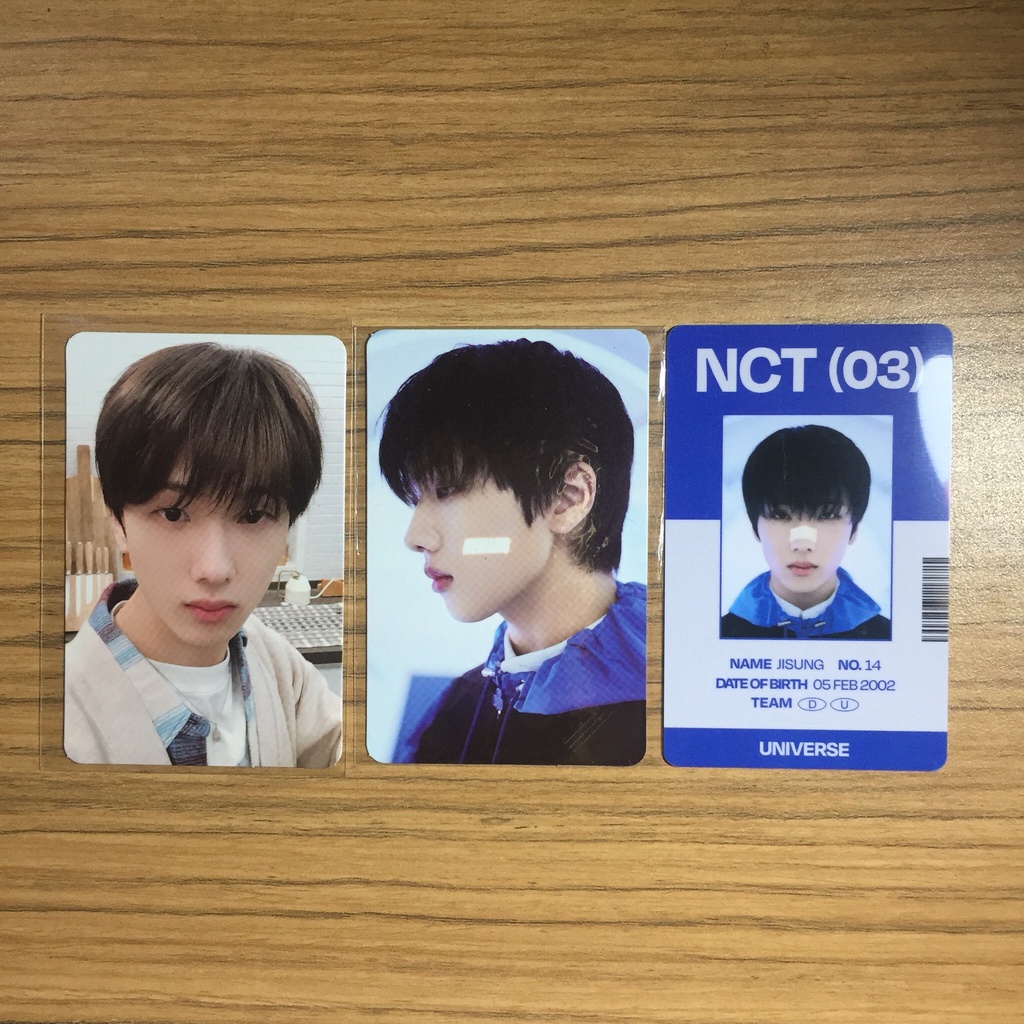 Jisung ID Card + Photocard Universe NCT 2021
