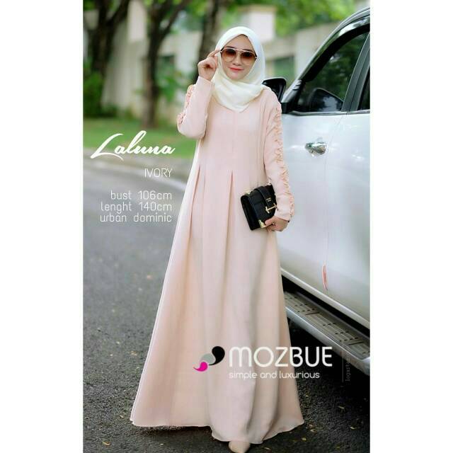 GAMIS POLOS ORI MOZBUE LALUNA MAXY