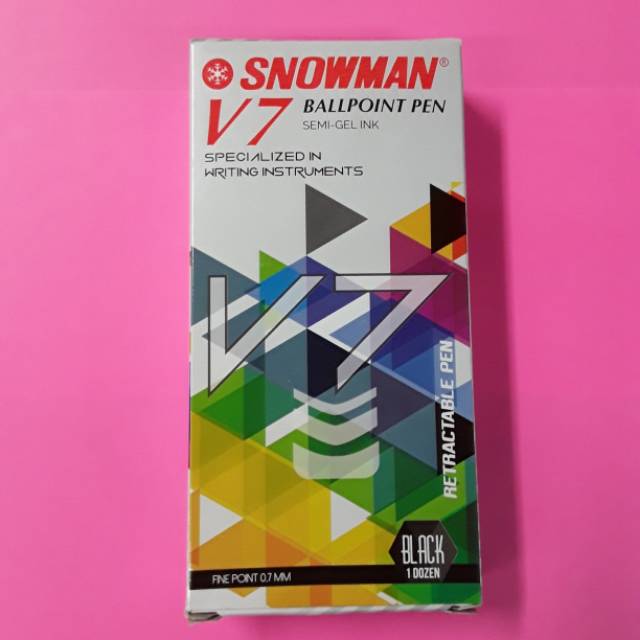 

Pulpen V7 Snowman