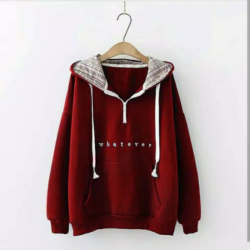 WHATEVER SWEATER HOODIE