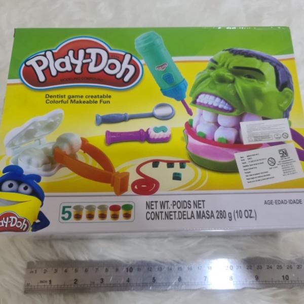 

play doh hulk / lilin / clay / dough Berkualitas