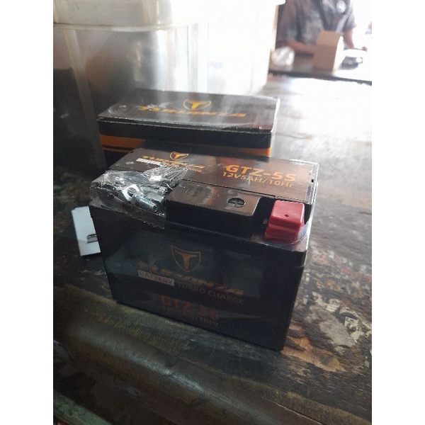 Aki accu GTZ5 aki kering untuk motor BEat karbu beat fi scoopy mio j mio m3 mio 125