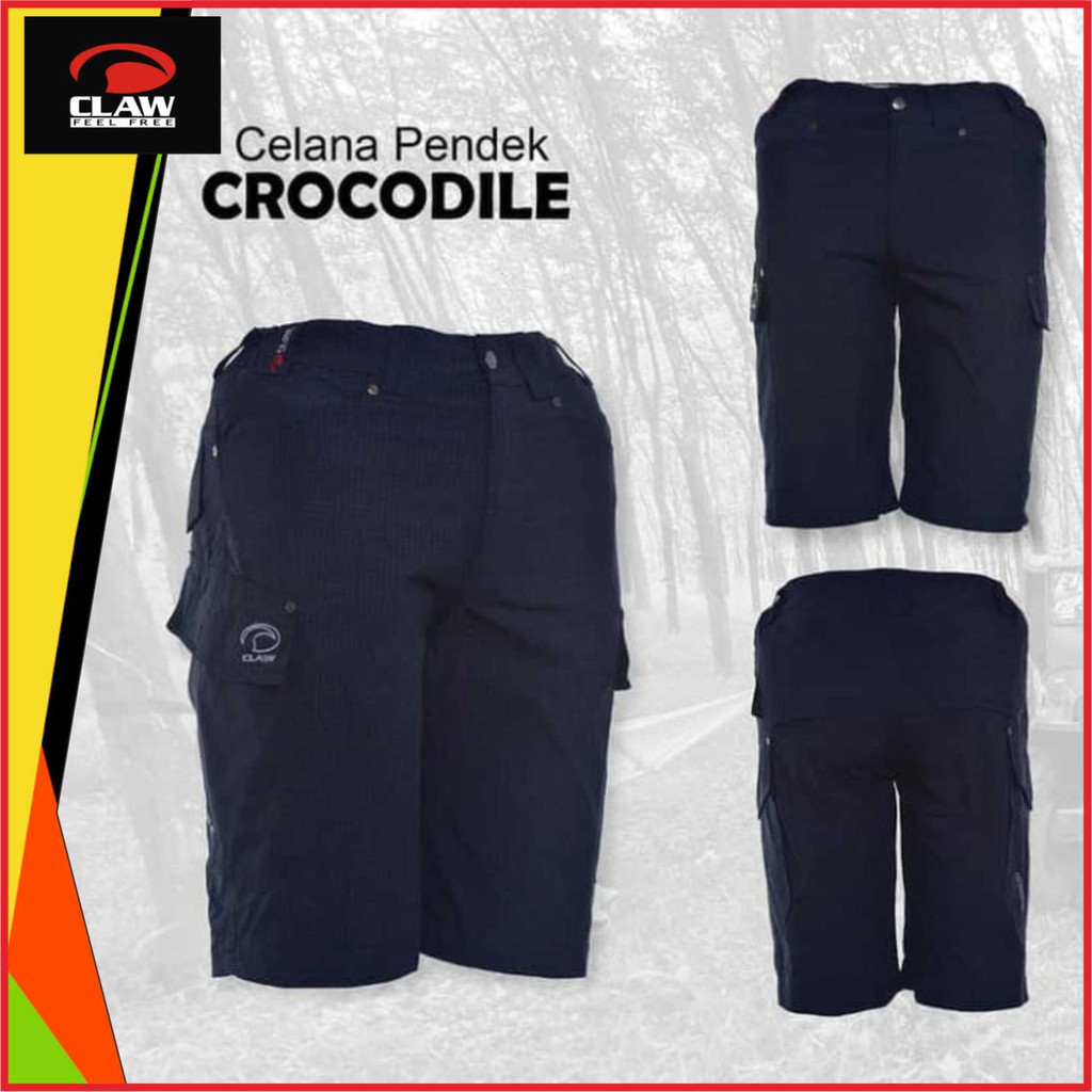 Celana Pendek Cargo CROCODILE CLAW - Celana Pendek Ripstop Katun CROCODILE series CLAW Feel Free