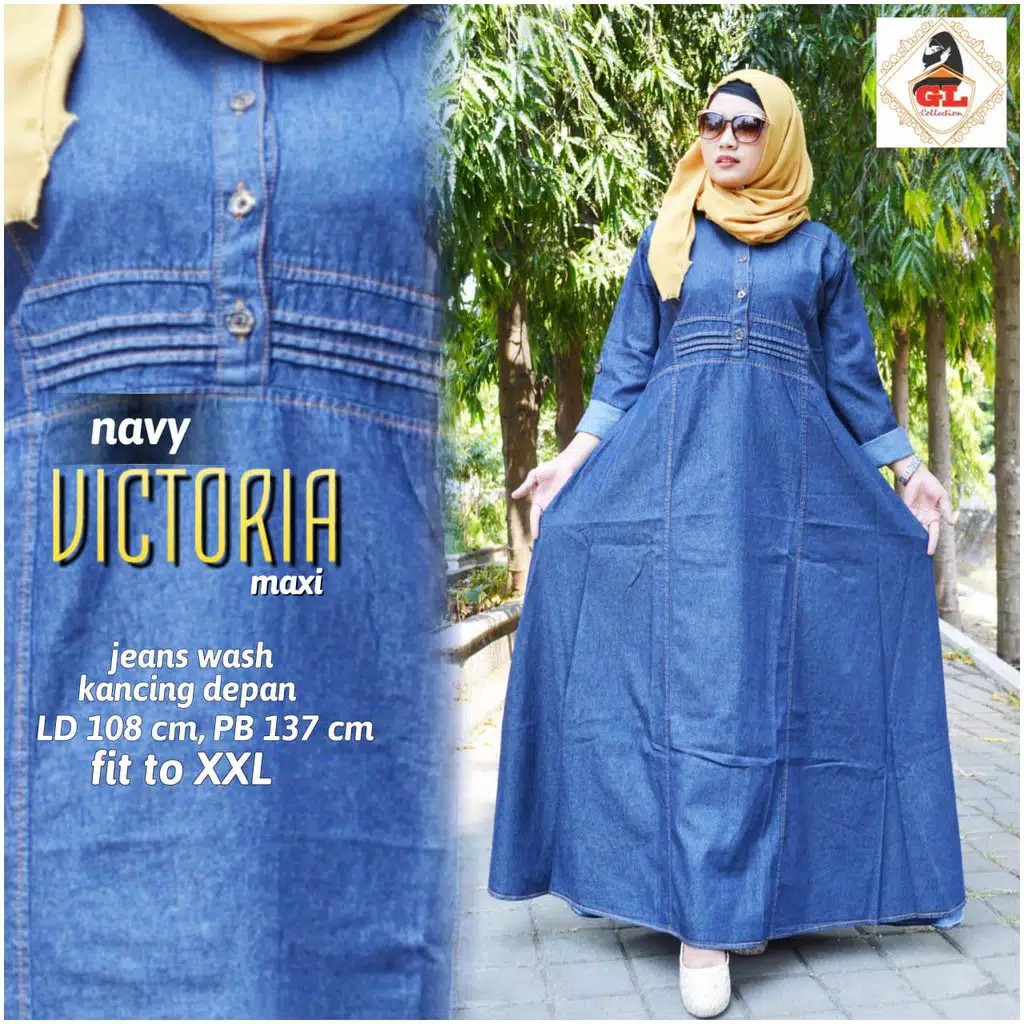 VICTORIA MAXY AENI DRESS JEANS PEVITA KEKINIAN BR