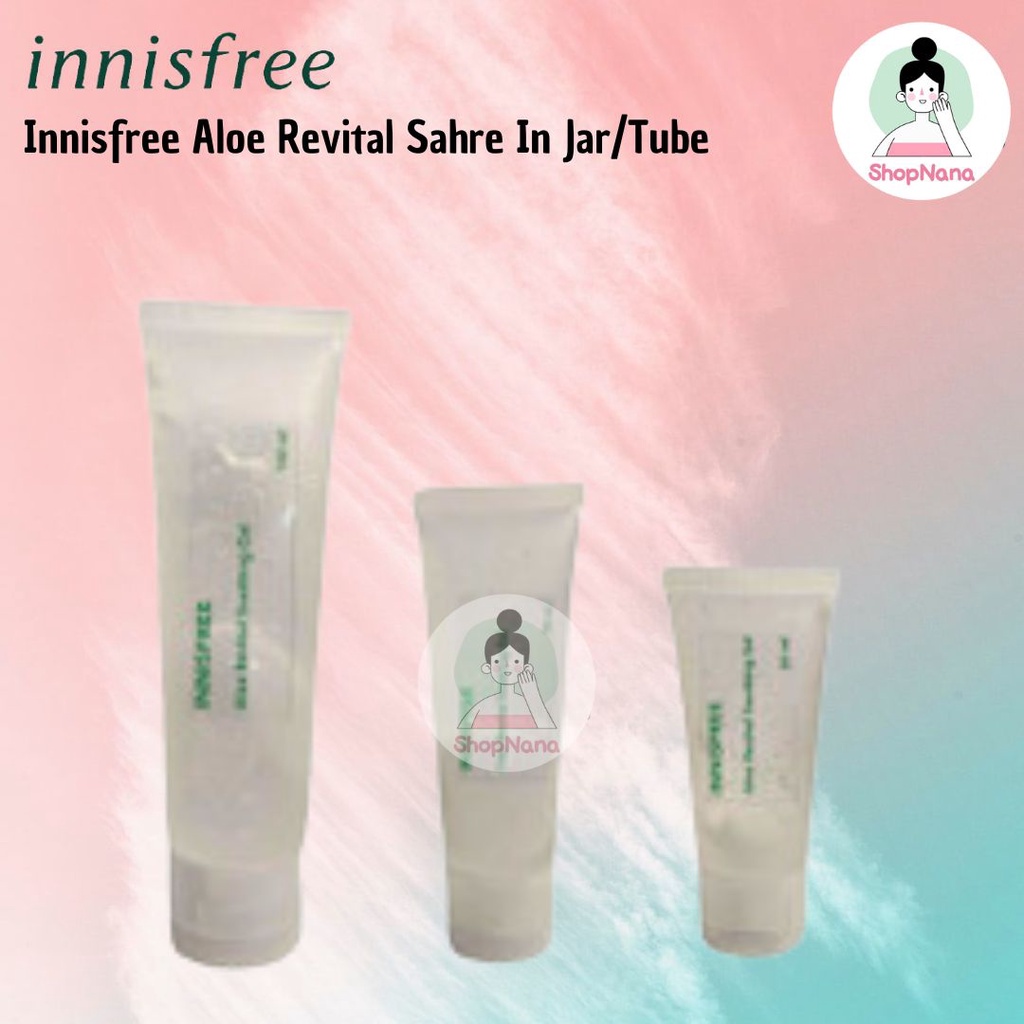 Innisfree Aloe Revital Soothing Gel New Packaging (100, 50, 30ml)