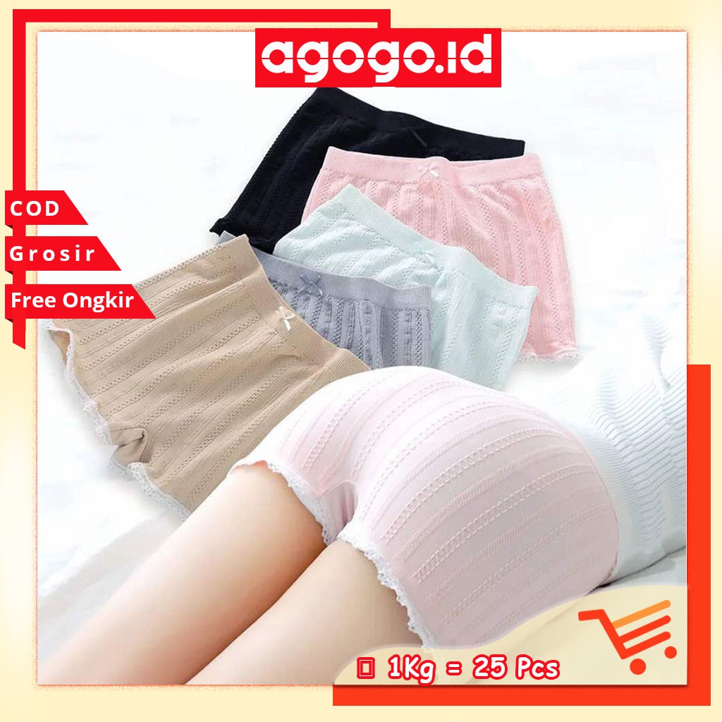 AGG-70 Celana Pendek Wanita / Pakaian dalam Seamless Import/ CD short Murah